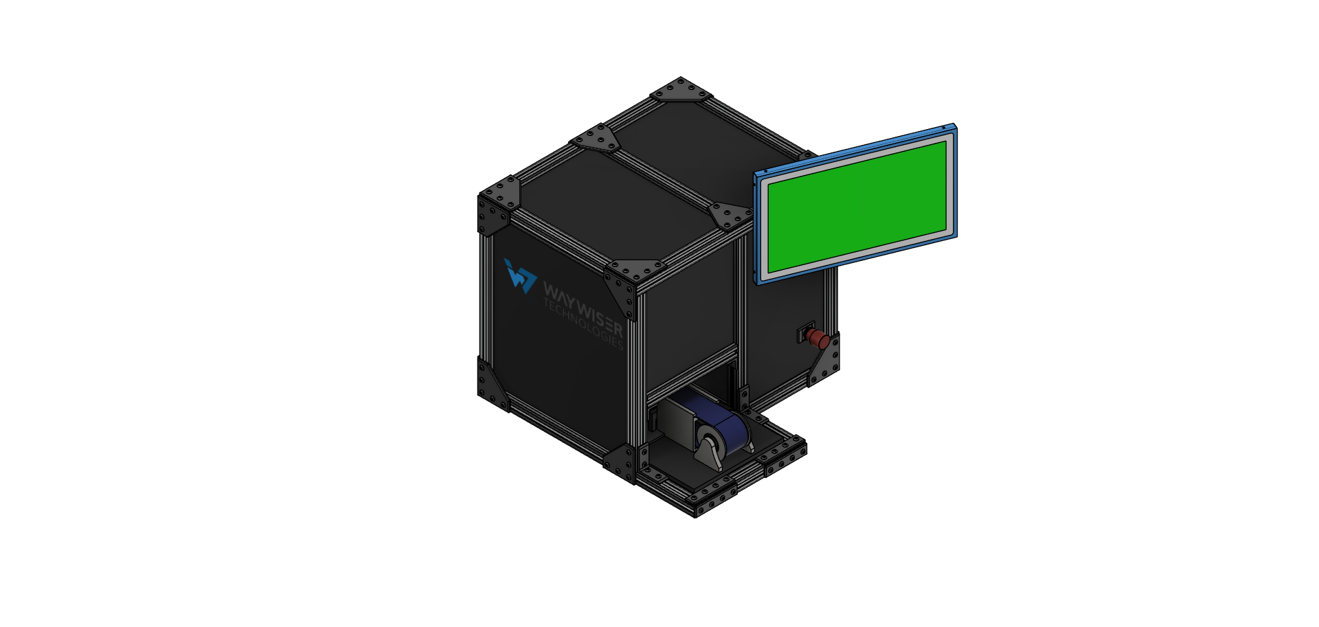 Arya S100 compact stand-alone 2D inspection system for fastener production